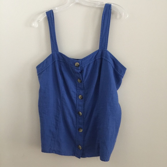 Anthropologie BEREA BUTTONDOWN TOP new - Picture 3 of 5